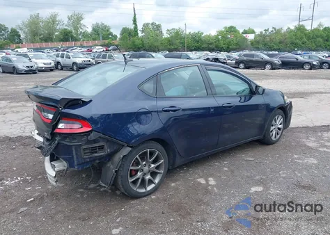 2014 Dodge Dart Sxt из США, поврежденный, VIN 1C3CDFBB7ED725358